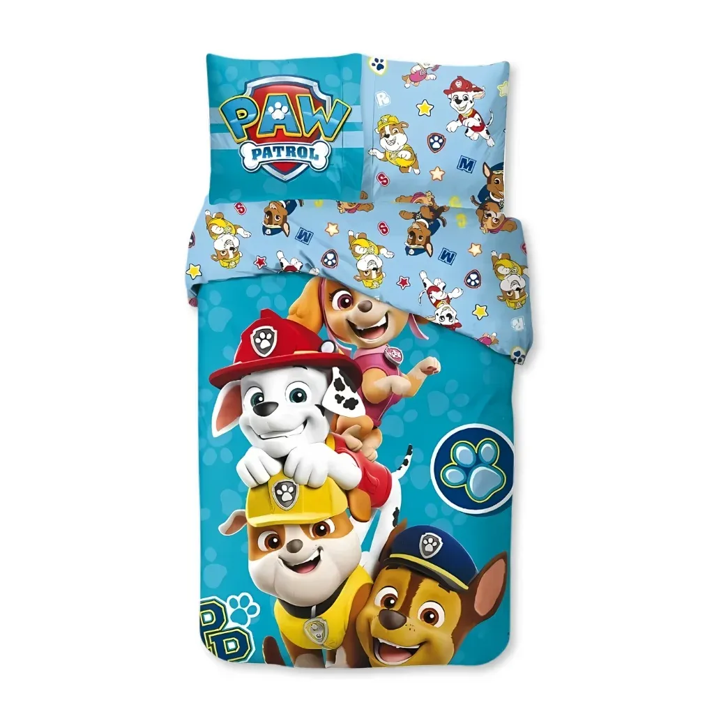 Paw Patrol ‘Brave Paws’ dječja posteljina, 140×200 cm - Zagreb