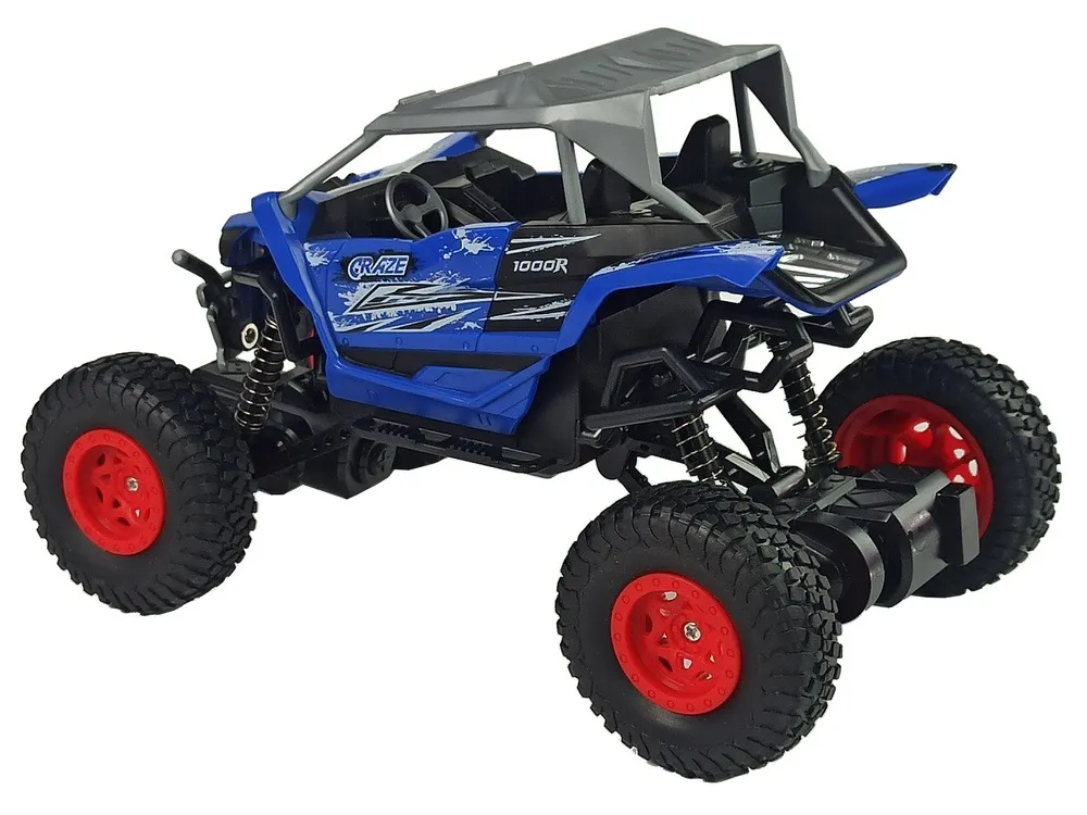 off-road remote controlled 2.4 ghz 1:16 blue - slika 6