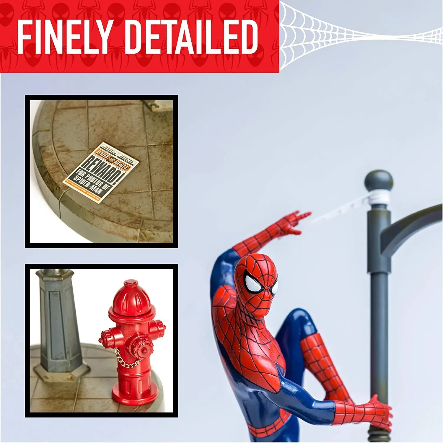 paladone marvel spider-man desk lamp - slika 8