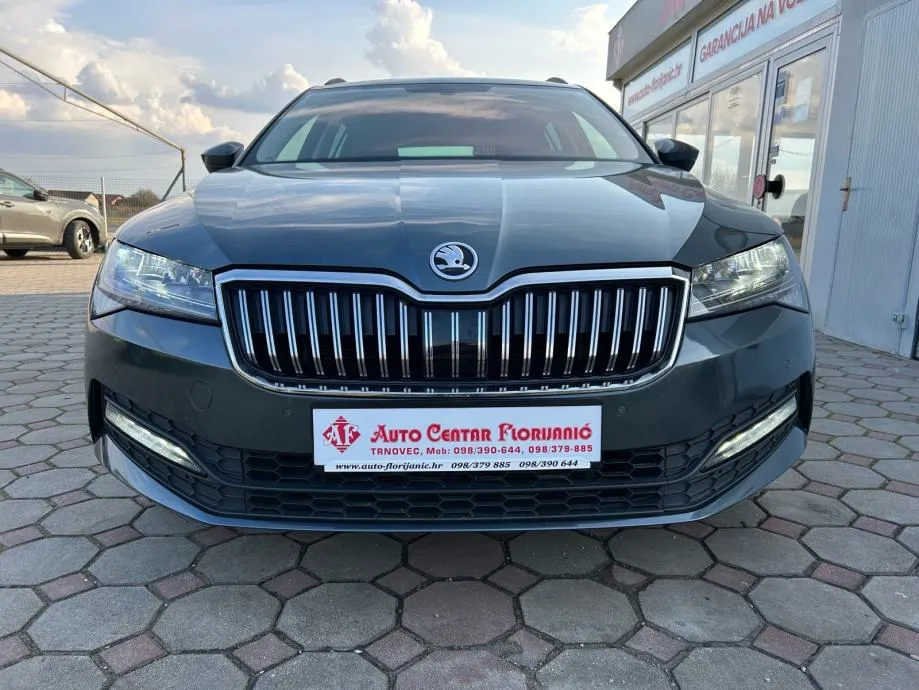 škoda superb combi 1.6 tdi dsg 2020.,reg:24.6.2026.,grij sjed, navi... - slika 2