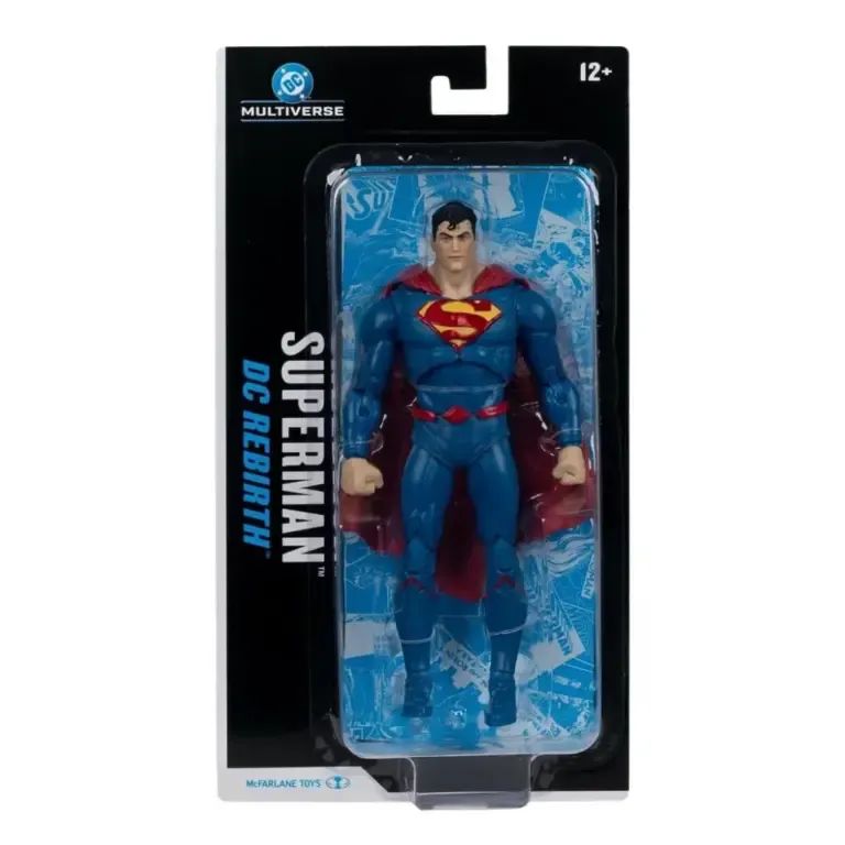 mcfarlane dc multiverse – superman (dc rebirth) figura, 18cm - slika 4