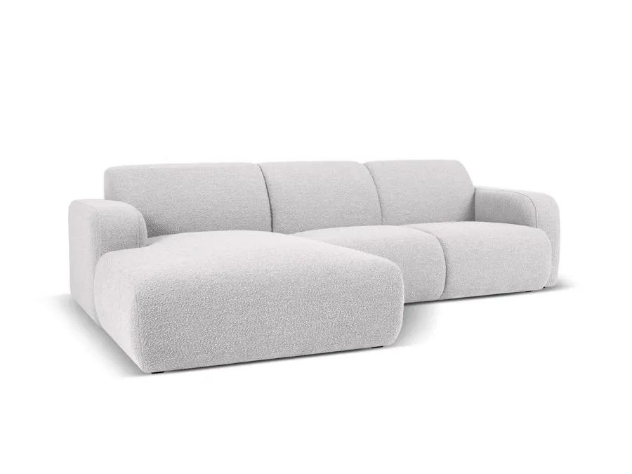 molino kutna garnitura 255x170cm, 4 sjedala, materijal: boucle - slika 2
