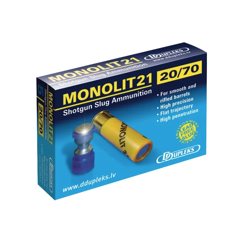 D-Dupleks MONOLIT 21 sačmeno streljivo 20/70 19,5g - Poreč