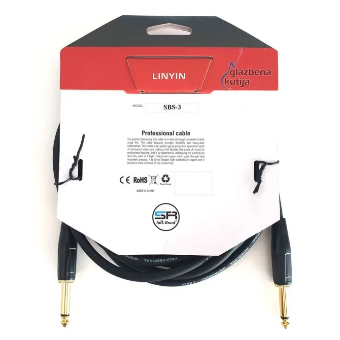 silk road sbs3 kabel za gitaru - slika 2