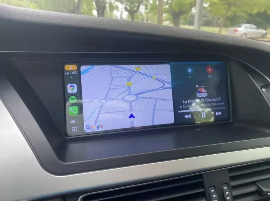 audi a4 a5 q5 b8 carplay original android ekran 2din multimedija kamer - slika 5