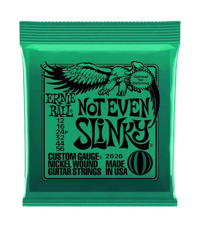 Ernie Ball Gitara Not Even Slinky 12-56 Žice - Split