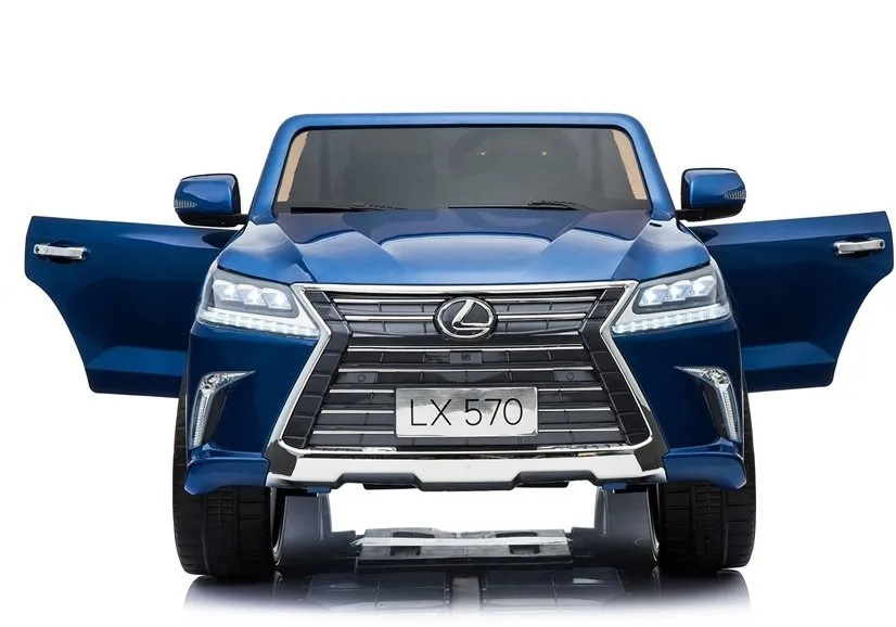 licencirani auto na akumulator lexus dk-lx570 - plavi/lakirani - slika 7