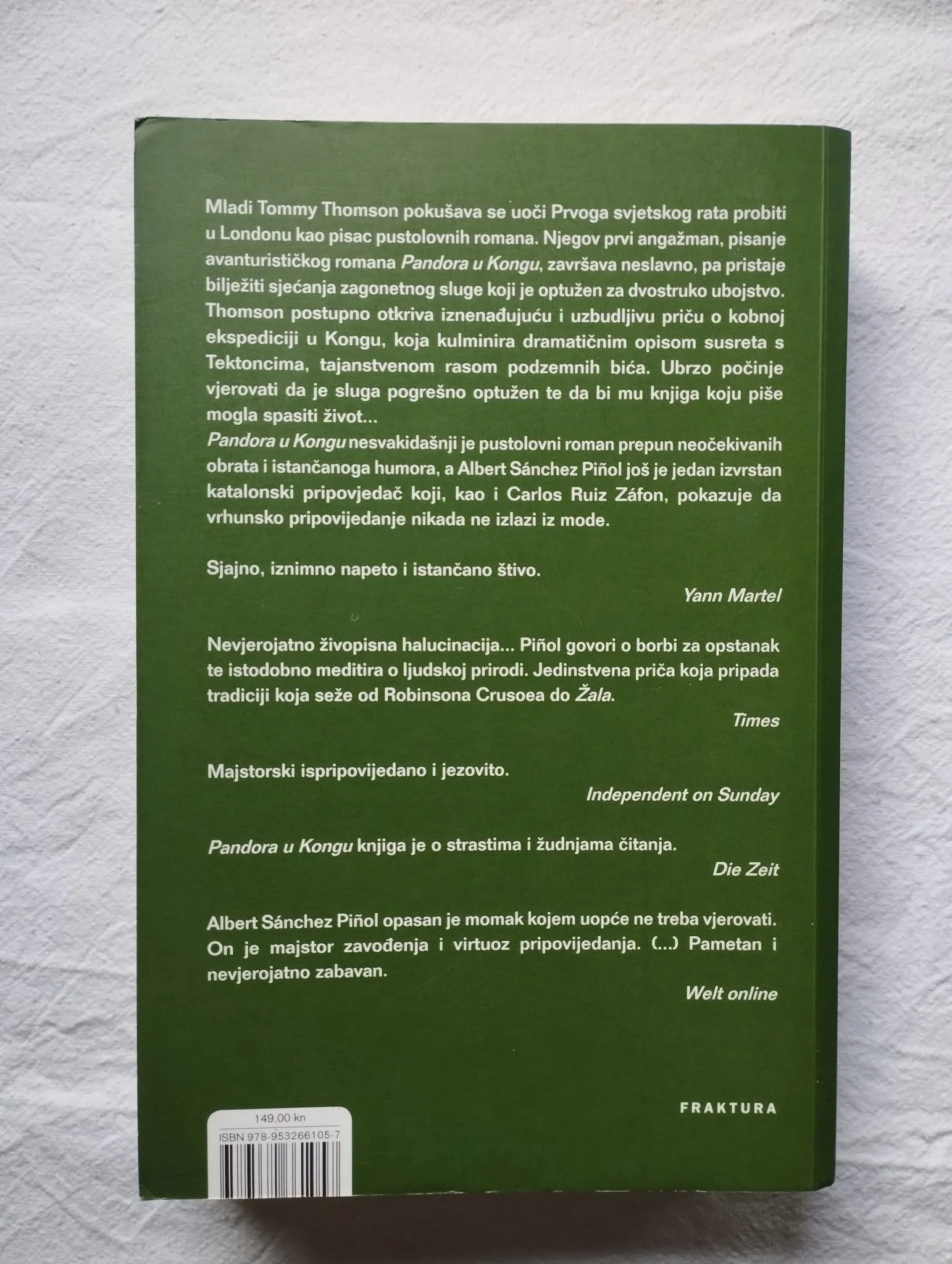 albert sanches pinol - pandora u kongu - slika 2