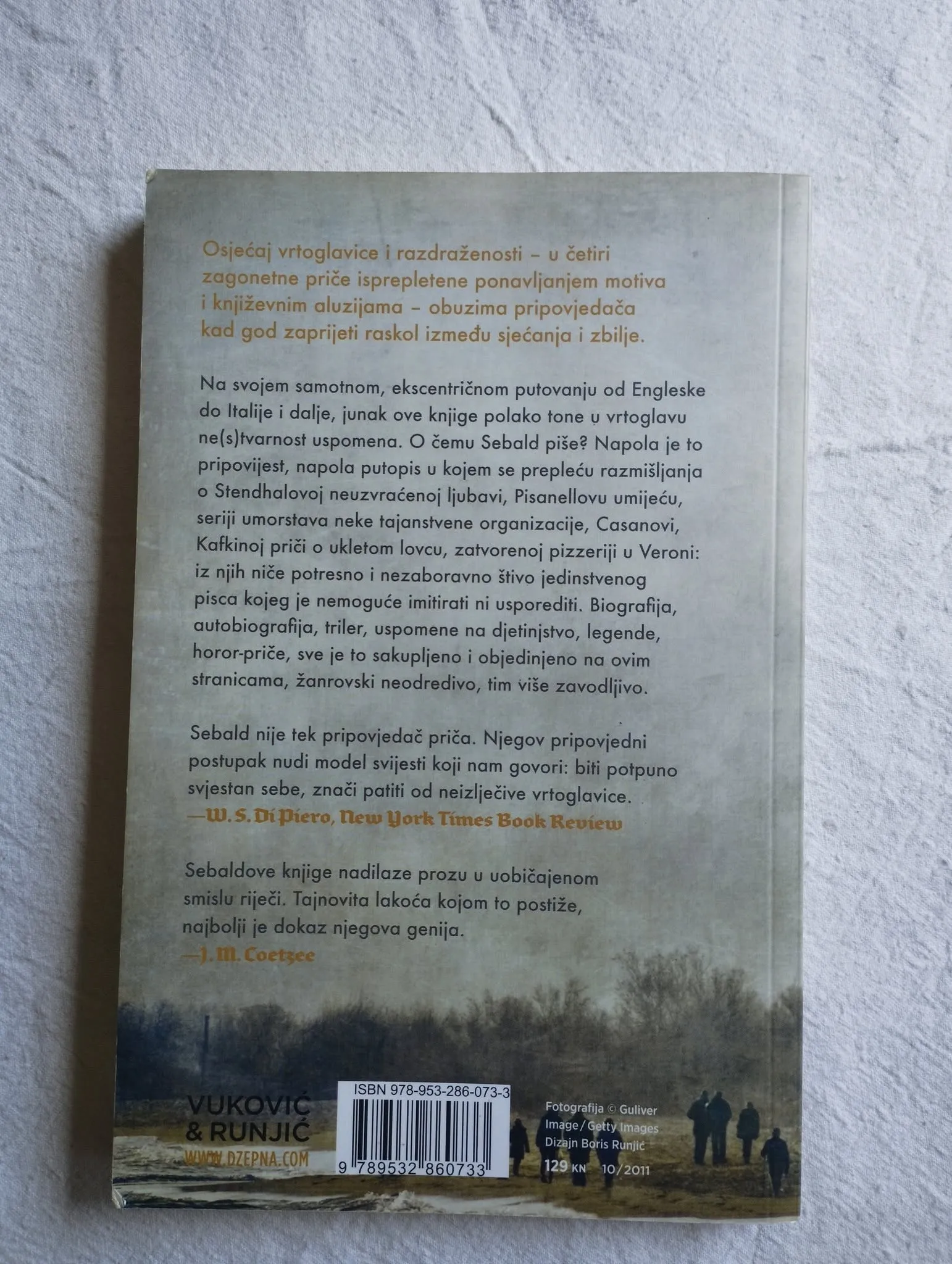 w.g.sebald - vrtoglavica - slika 2
