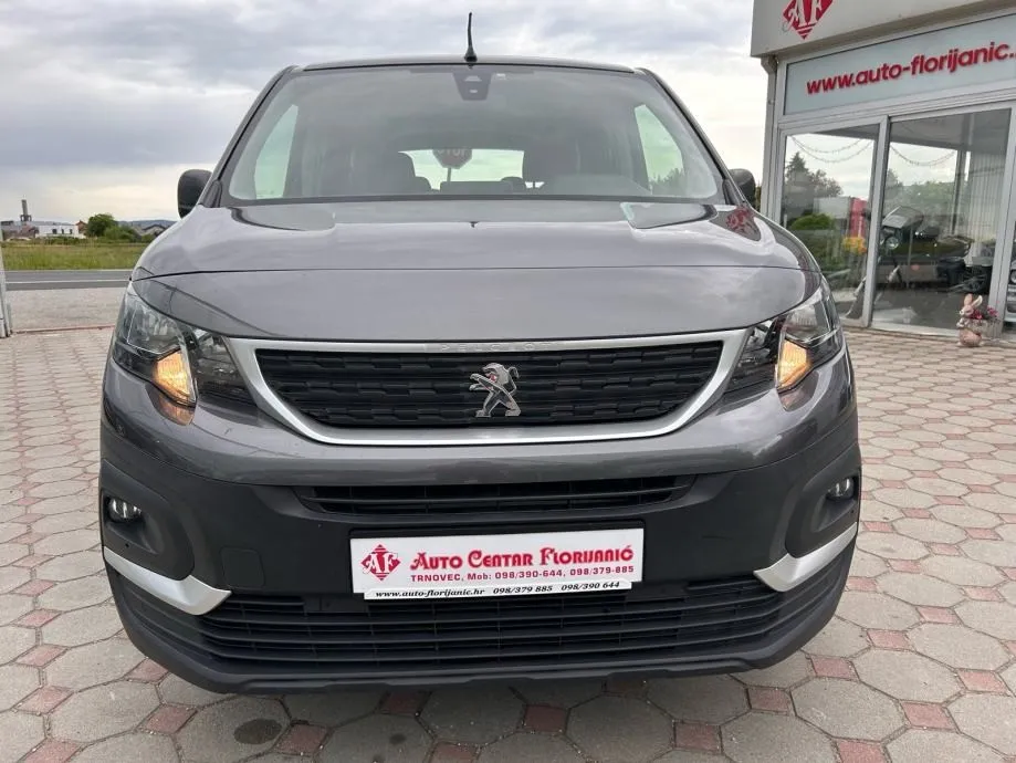 peugeot rifter 1,5 bluehdi 2020.,7-sjedala, navi, park senz, tempomat - slika 2