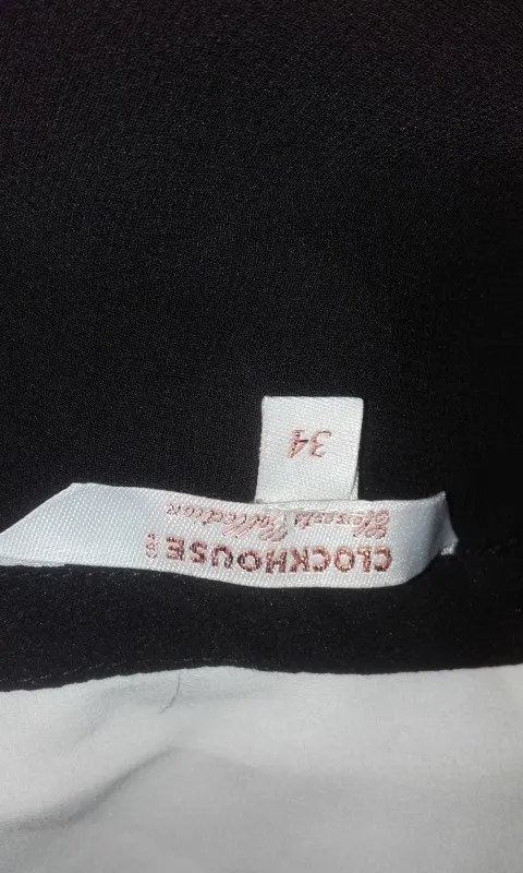 crna prozirna košulja - slika 3
