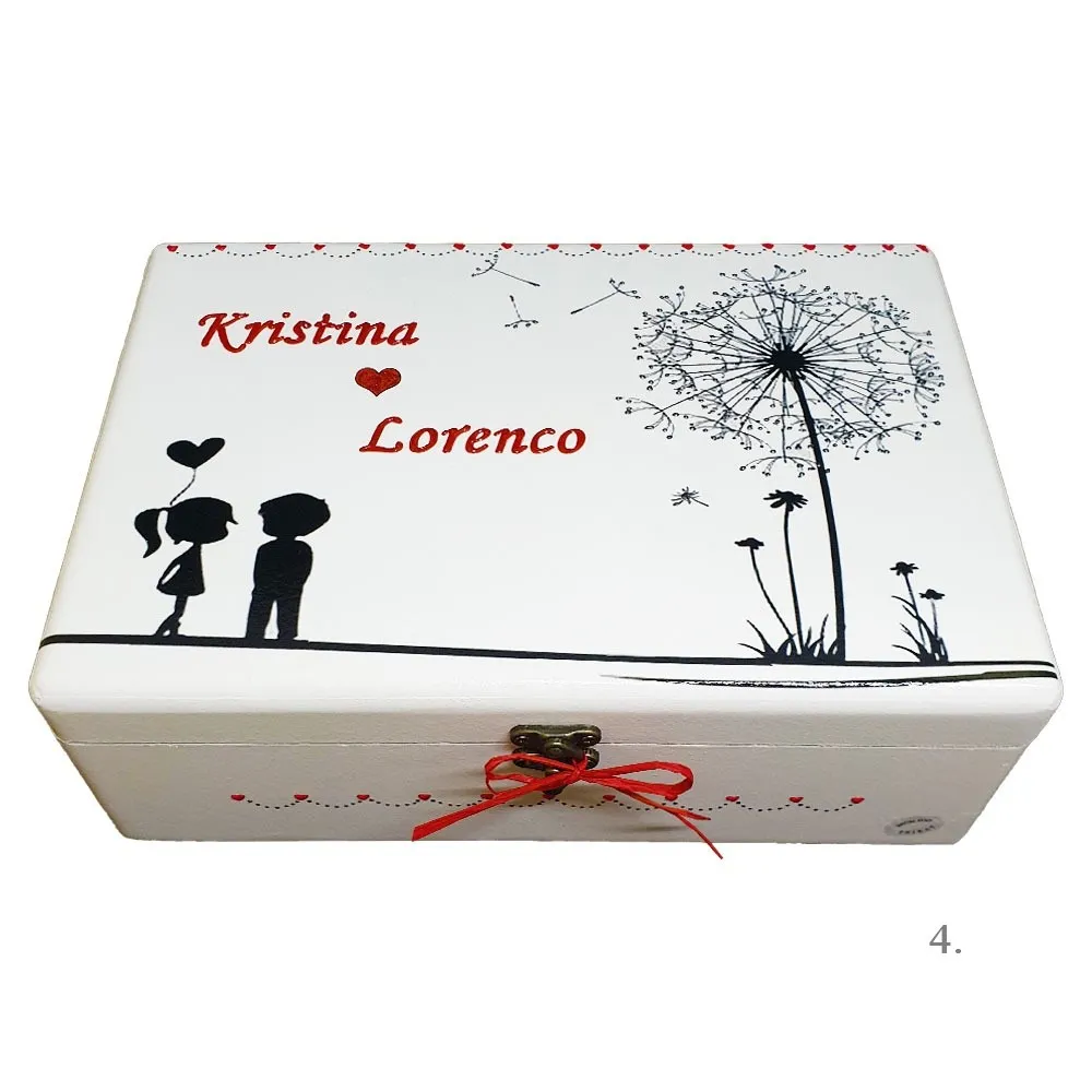 kutija uspomena za vjenčanje – personalizirani poklon za mladence - slika 6