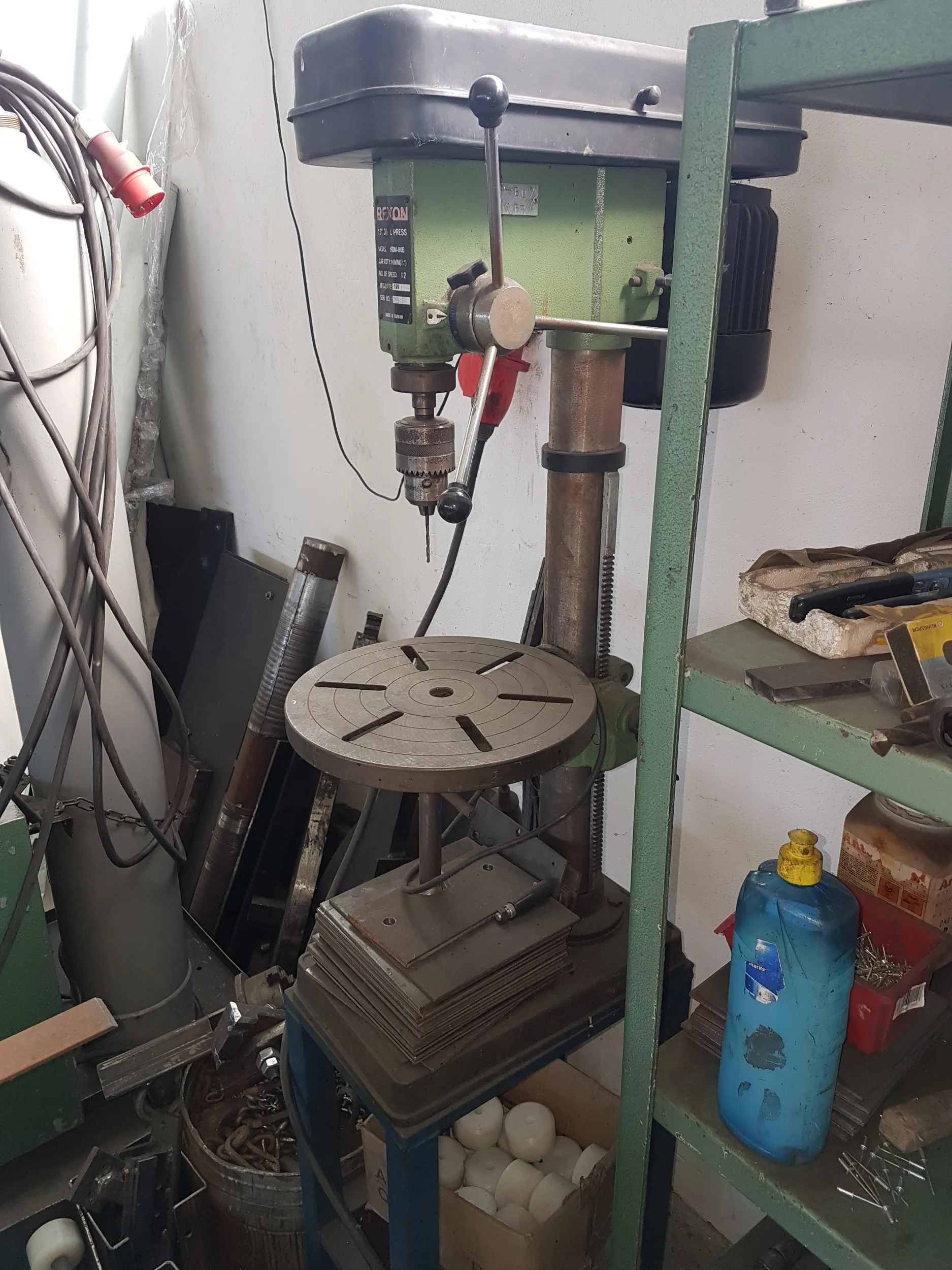 rexon stolna bušilica do 16mm - slika 4