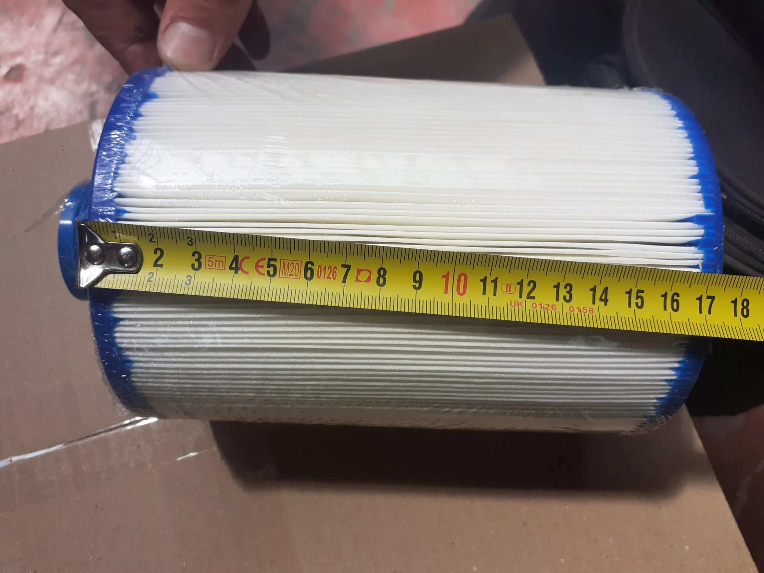 spa filter – d-12,50 cm, l-17,50 cm, navoj-fini - slika 3