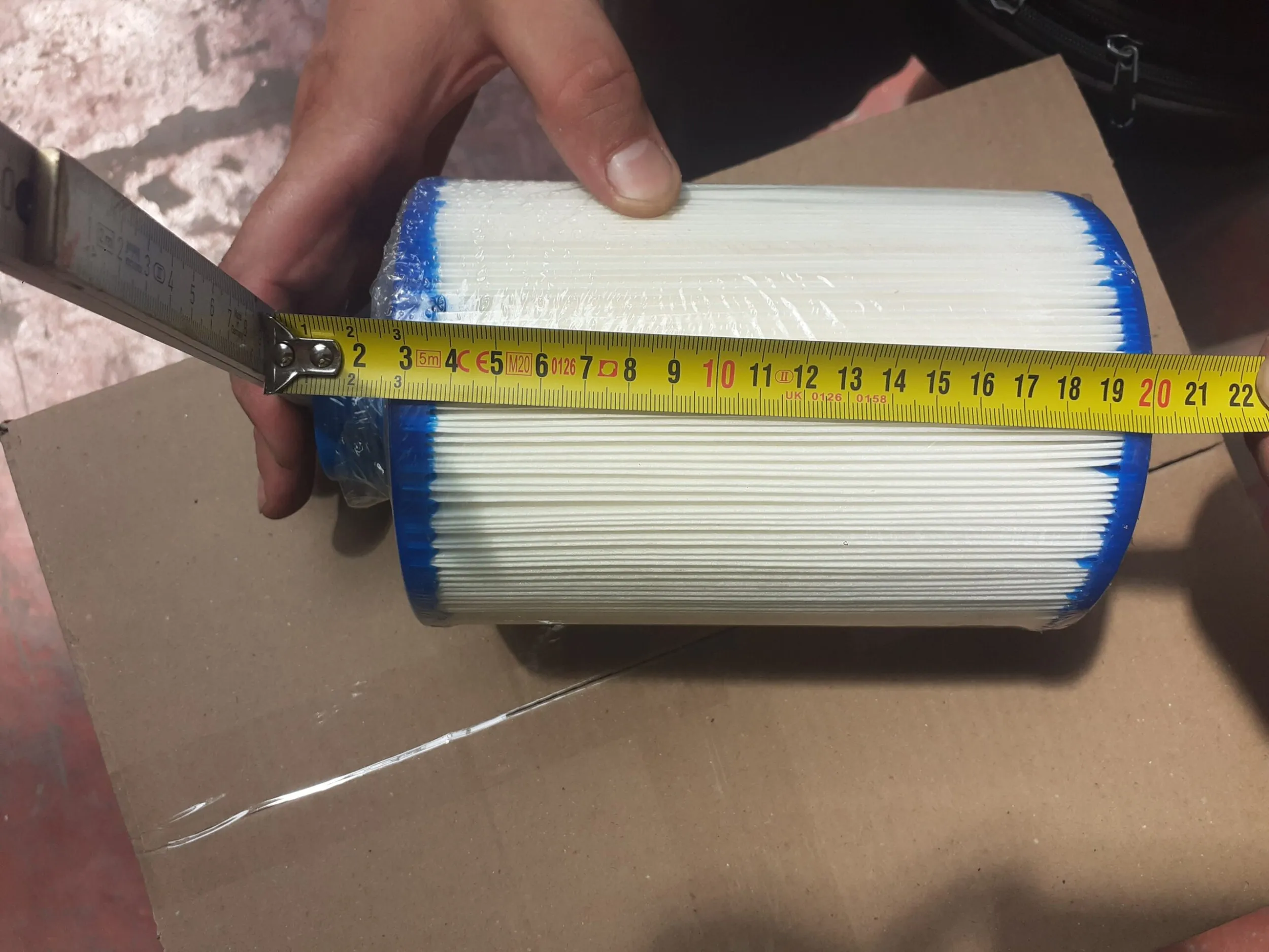 spa filter – d-12,50 cm, l-17,50 cm, navoj-fini - slika 4