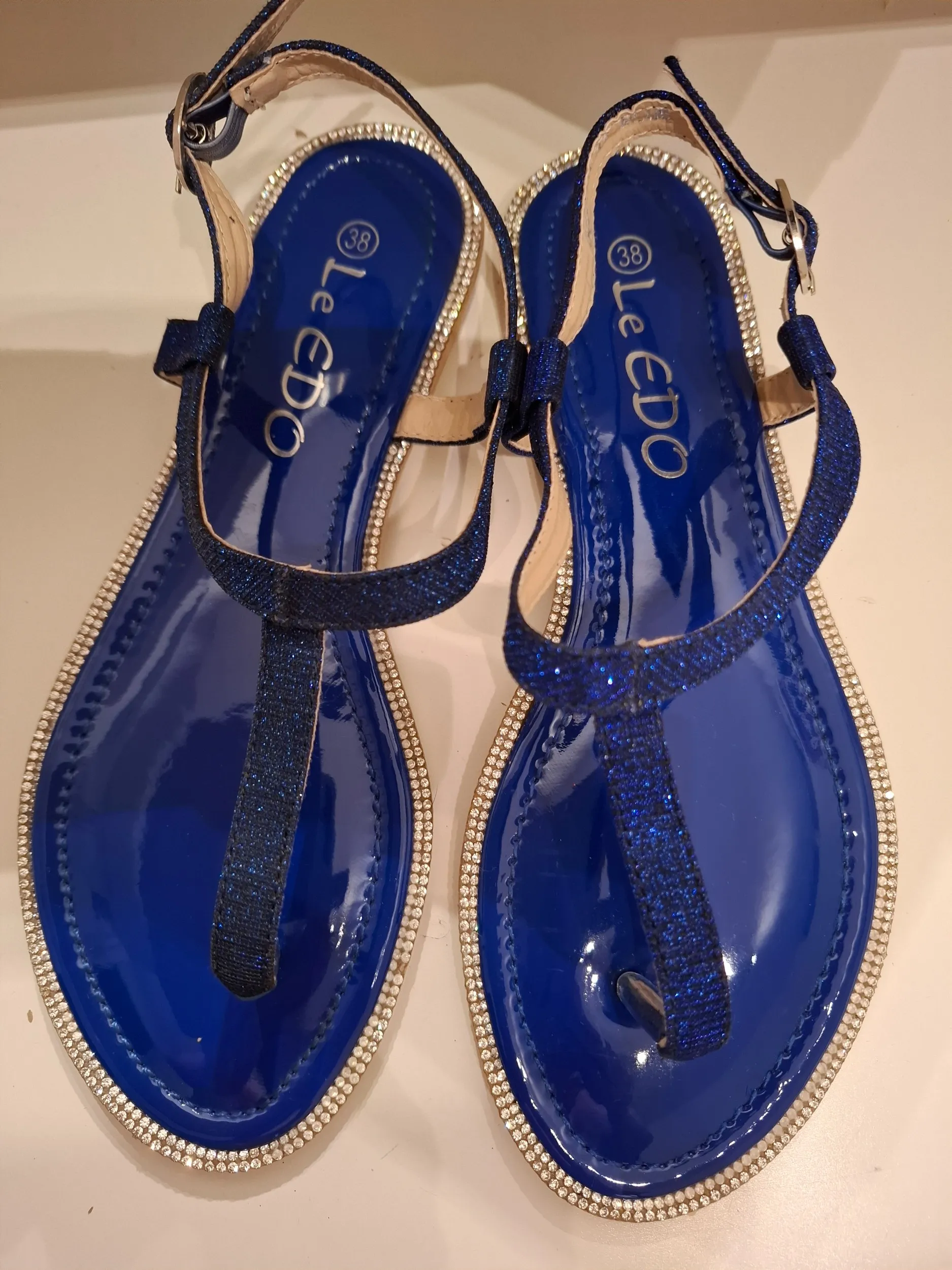 nove plave sandale - slika 8