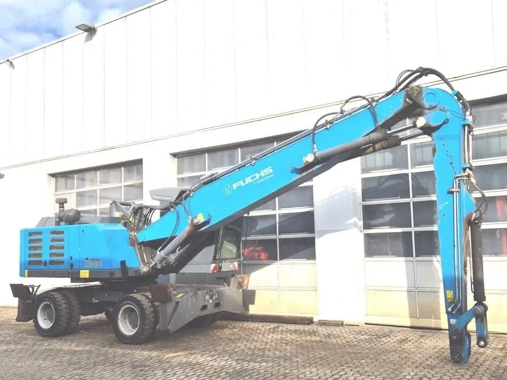 rabljeni bager, industrijski, reciklažni, fuchs mhl 331fmps - slika 3