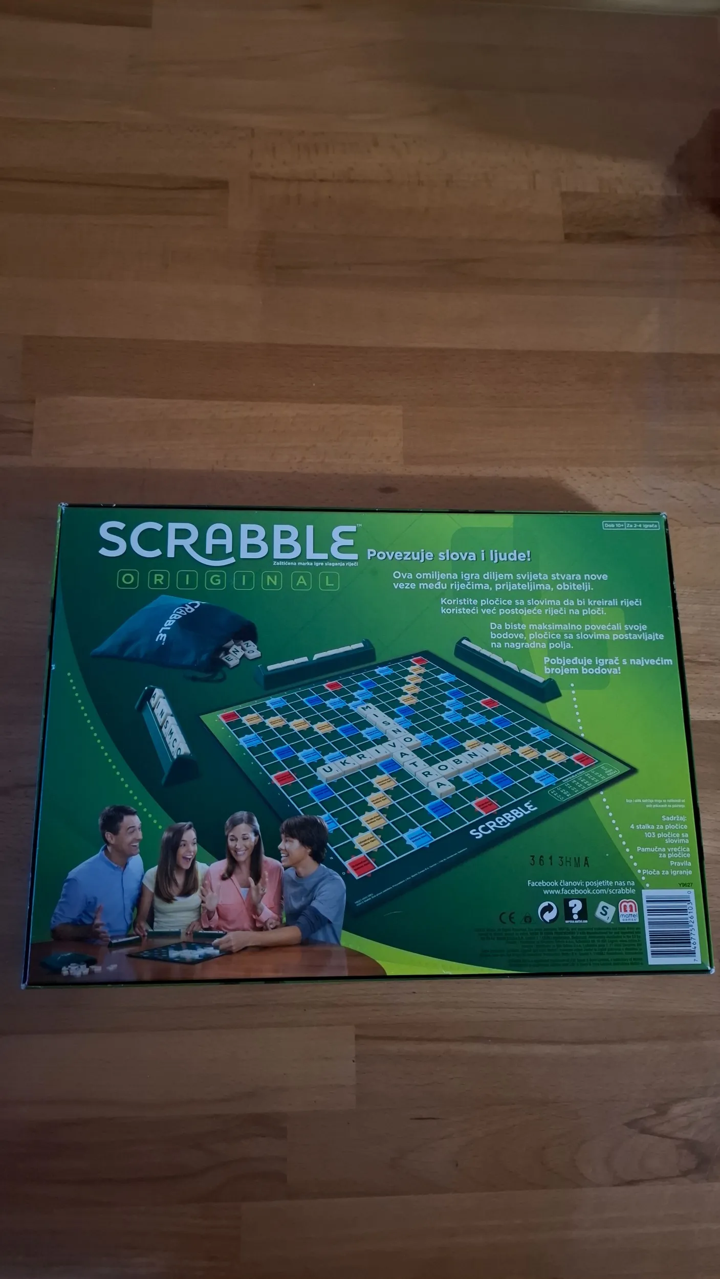 scrabble drustvena igra - slika 2