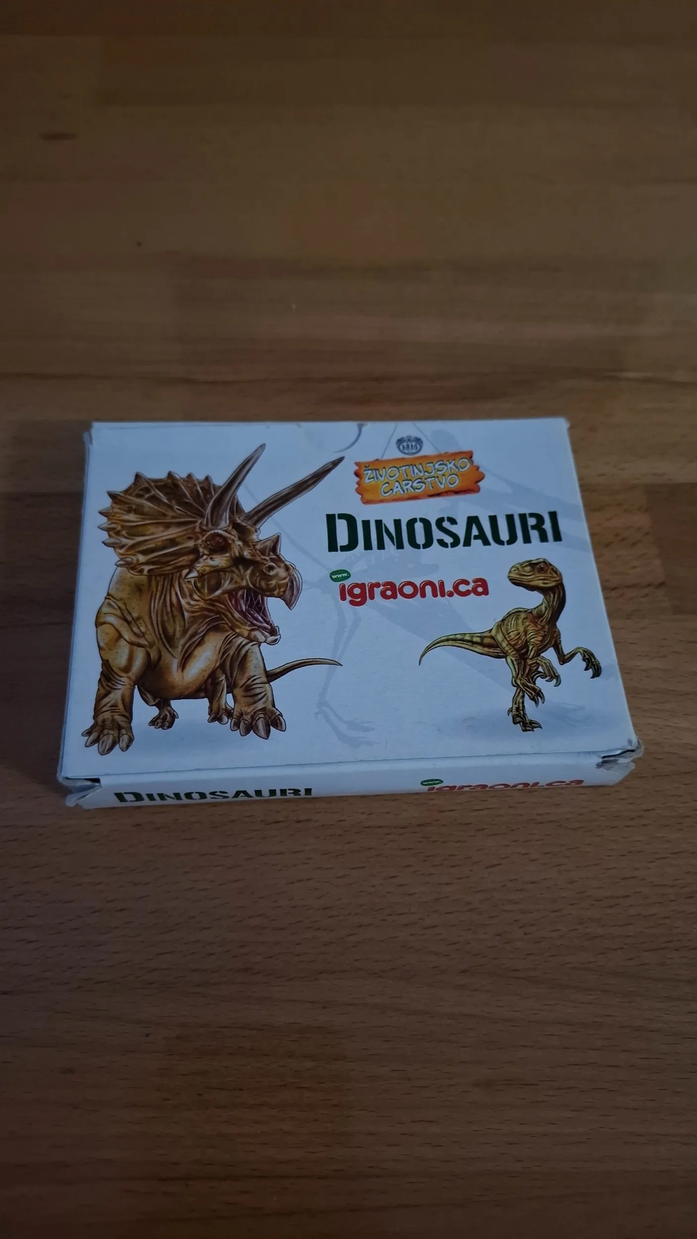 dinosauri životinjsko carstvo karte - slika 2