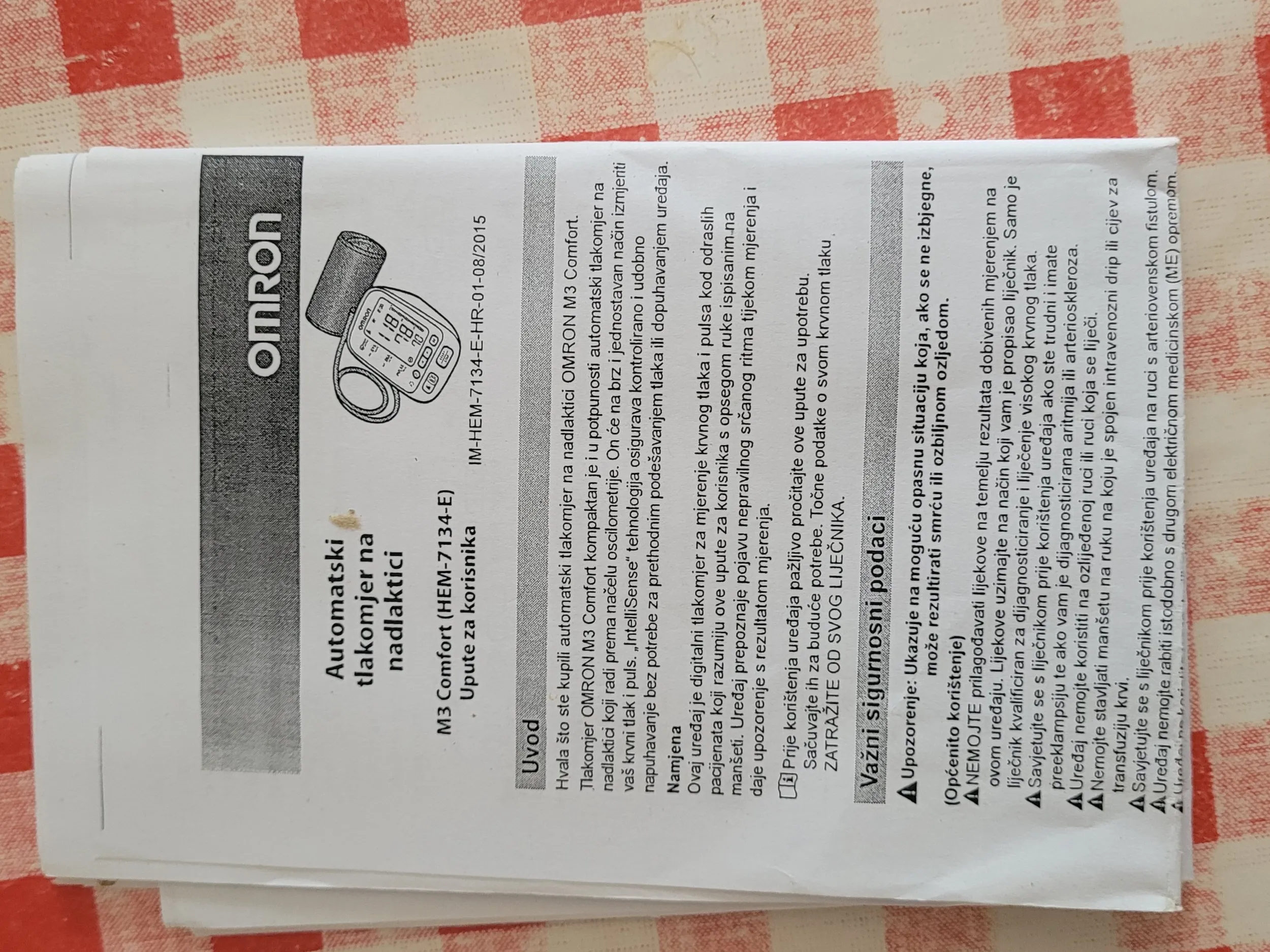 omron tlakomjer m3 komfort - slika 5