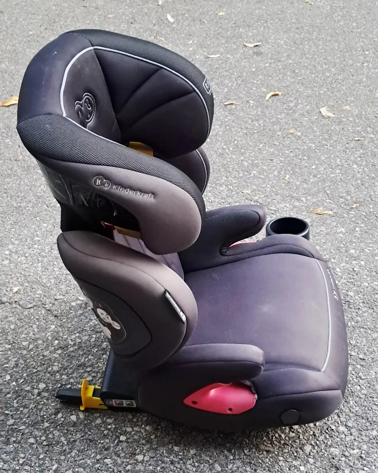 autosjedalica kinderkraft unity isofix 15-36 kg (100-150 cm), crna; zg - slika 2