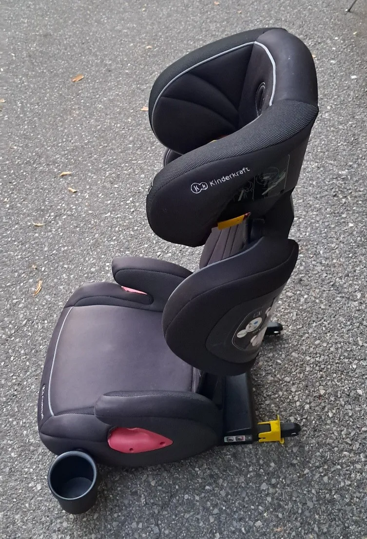 autosjedalica kinderkraft unity isofix 15-36 kg (100-150 cm), crna; zg - slika 5