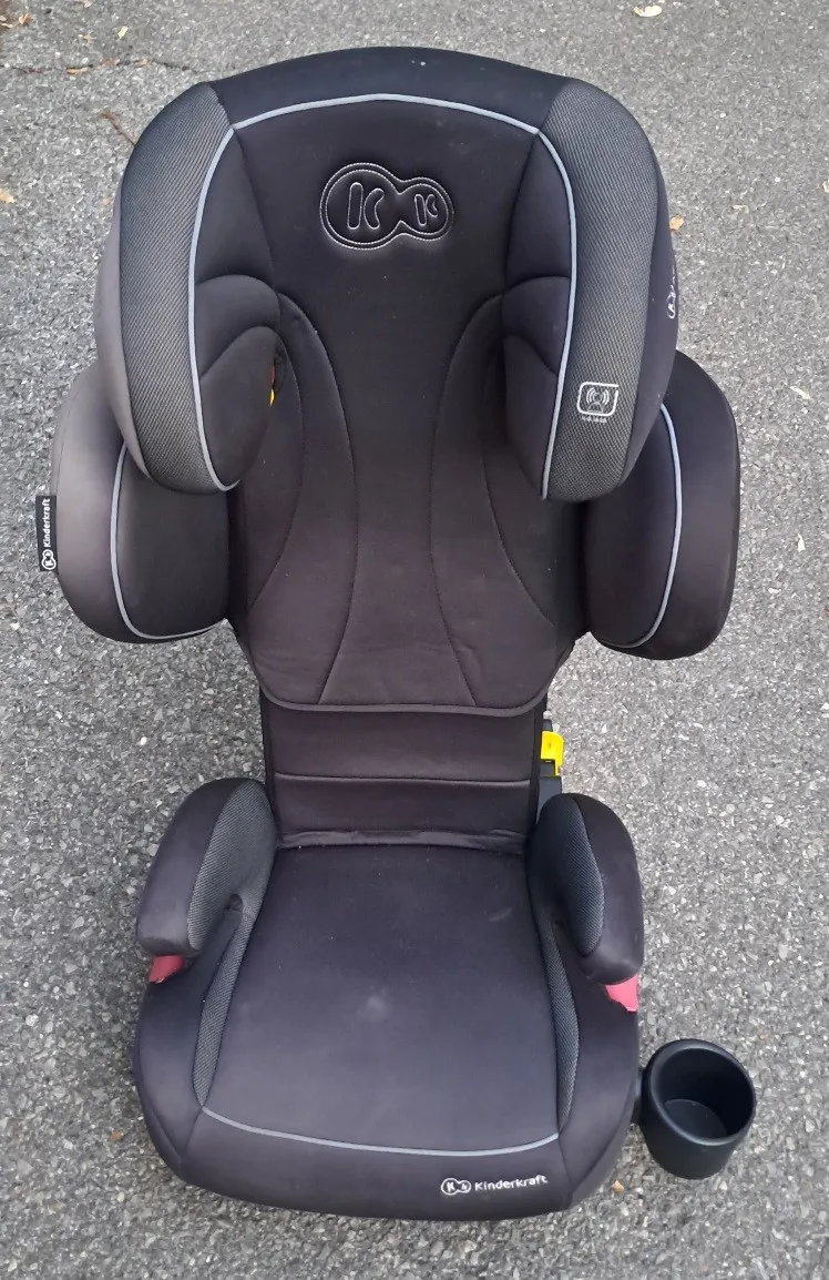 autosjedalica kinderkraft unity isofix 15-36 kg (100-150 cm), crna; zg - slika 6