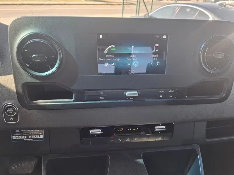 mercedes sprinter 316 cdi*163ks*dupla kabina*klima*kuka za vuču* - slika 15