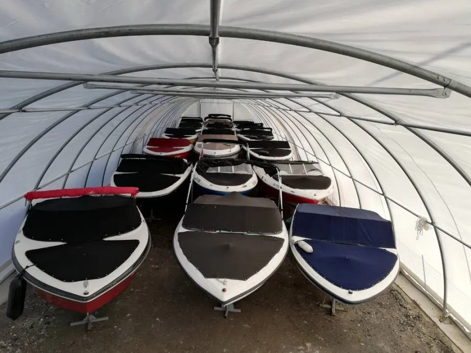 montažna hala / montažni šator 9.15x12m 4,5m (v) 110m2 dostupno odmah - slika 5