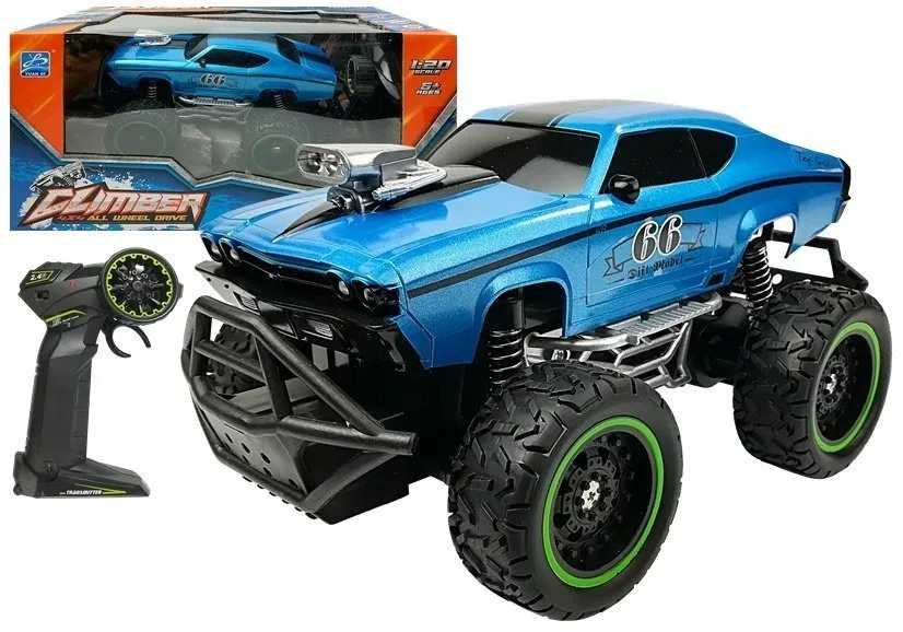 Auto na daljinsko upravljanje Off-road R/C High - svijetlo plavi - Mursko Središće