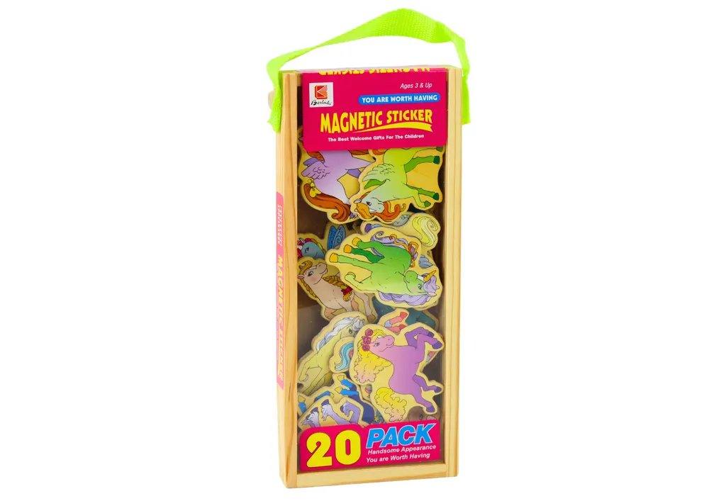 set of 20 colored magnetic baubles - slika 4