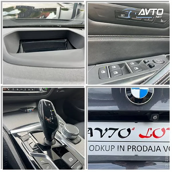 bmw serije 5 touring: 520d m sport-led-navi-kam 360-tow-odličan - slika 16