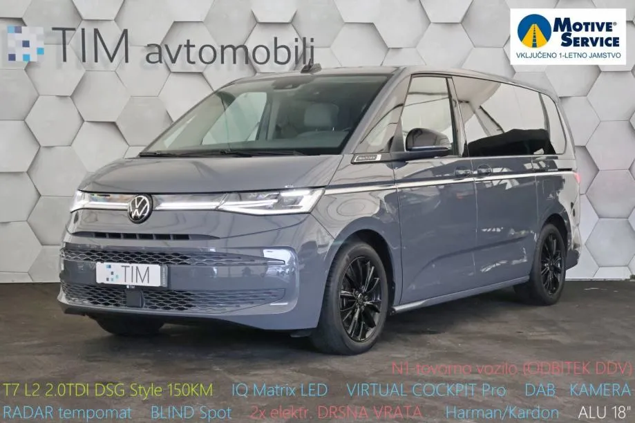 Volkswagen Multivan T7 L2 Style MATRIX El.klizna vrata N1-teretno - Ljubljana