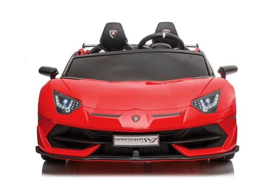 licencirani auto na akumulator lamborghini aventador - crveni - slika 2