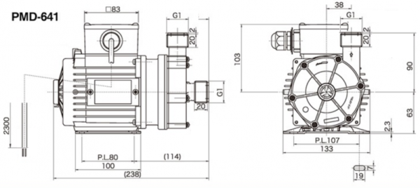pumpa mora sanso pmd-421 - slika 4
