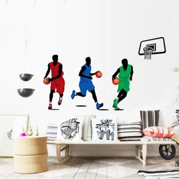 3D Wall sticker Sport Basketball Players dimenzije 90x160 cm - Zagreb, Novi Zagreb - istok