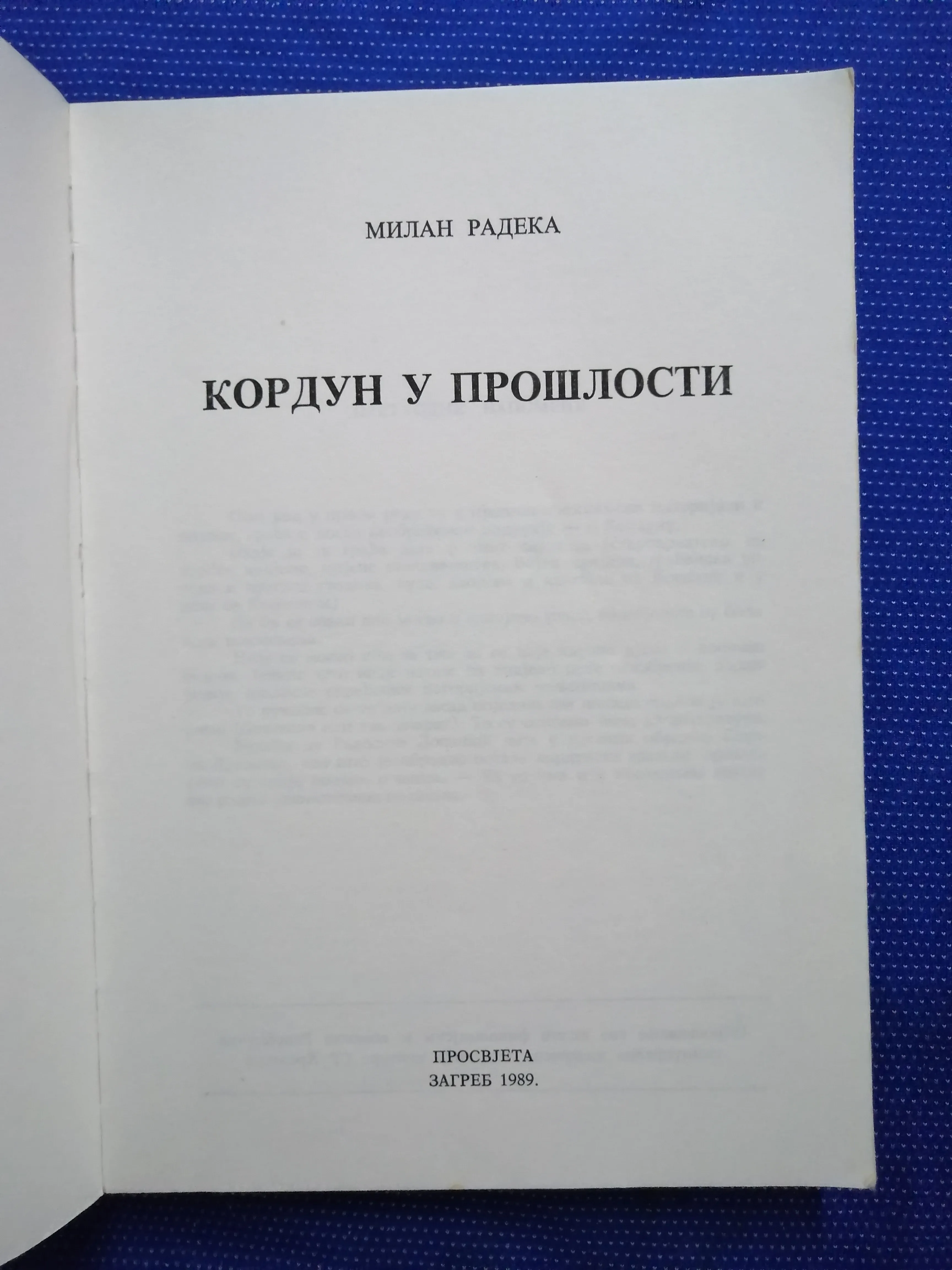 milan radeka – kordun u prošlosti - slika 2