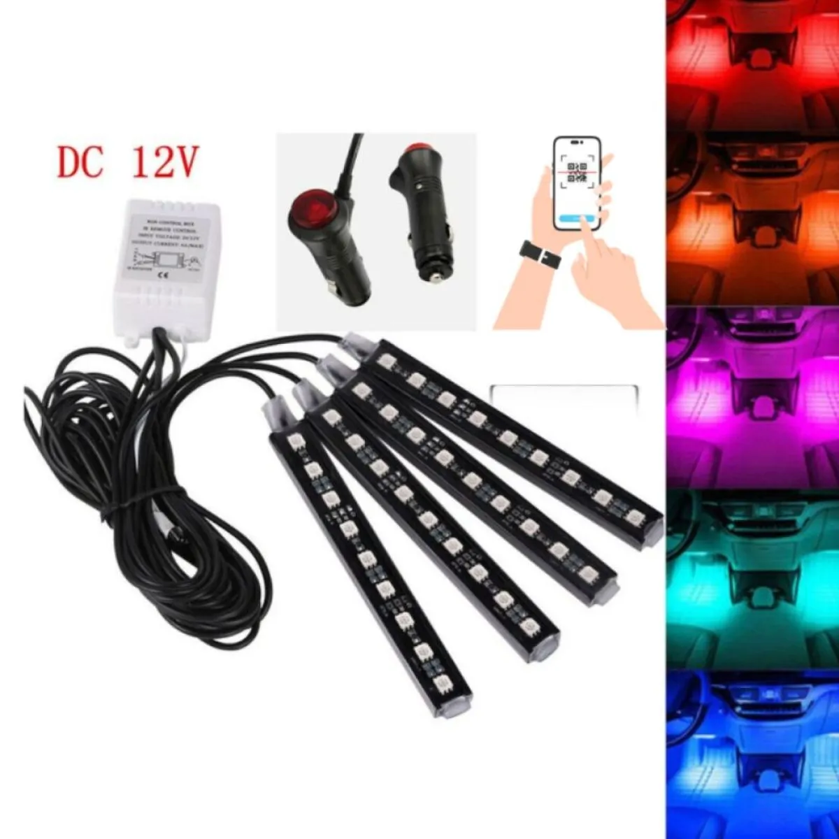 rgb ambijetalno podno osvijetljenje automobila - slika 5