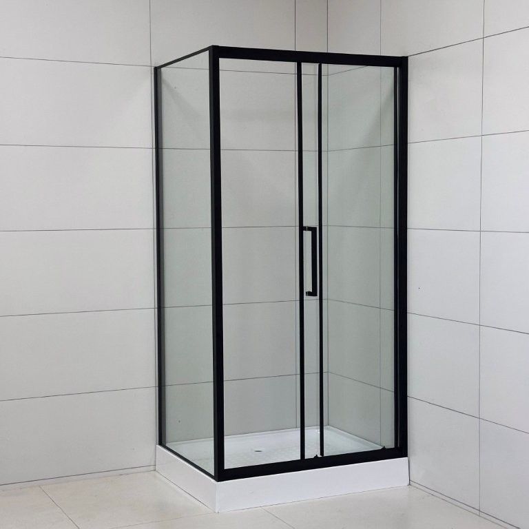 9695 Tuš kabina PFR668 Black 80 x 100-286,00 € POPUST -10% - Ogulin