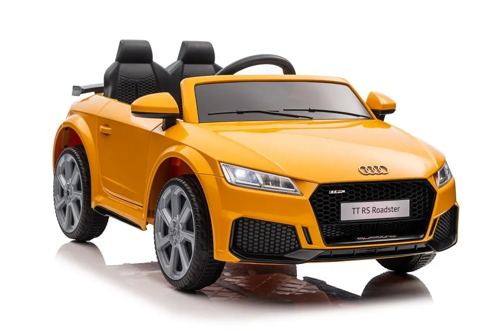 Licencirani auto na akumulator Audi TTRS - žuti - Mursko Središće