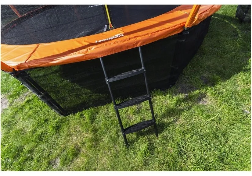 trampolin 6ft - crno/narančasti - slika 5
