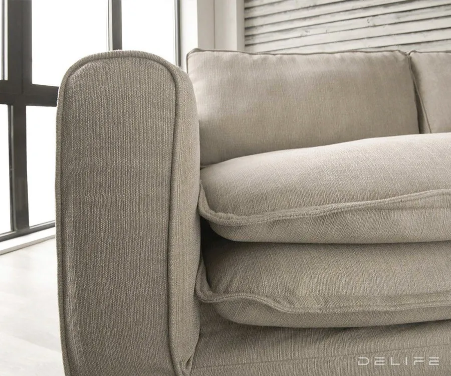 sofa noelia 240x145cm, materijal: strukturirana tkanina - slika 4