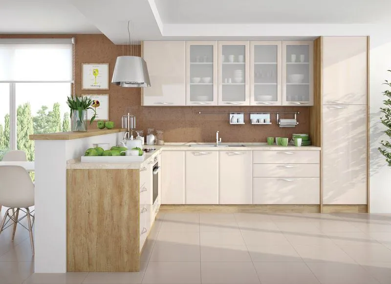 blok kuhinja modern 340 cm - modularna - slika 2