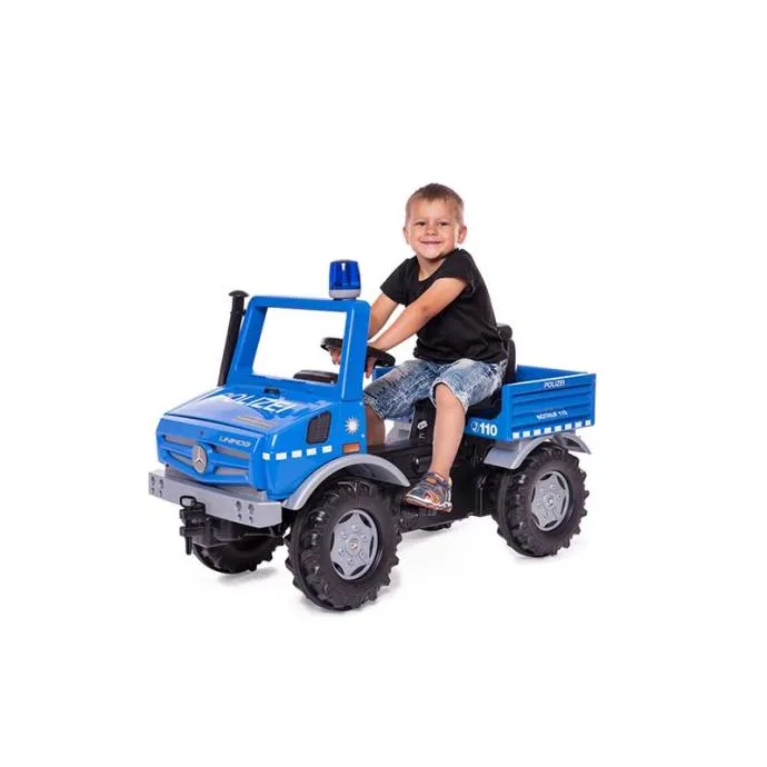 rolly toys policijski kamion na pedale unimog - slika 9