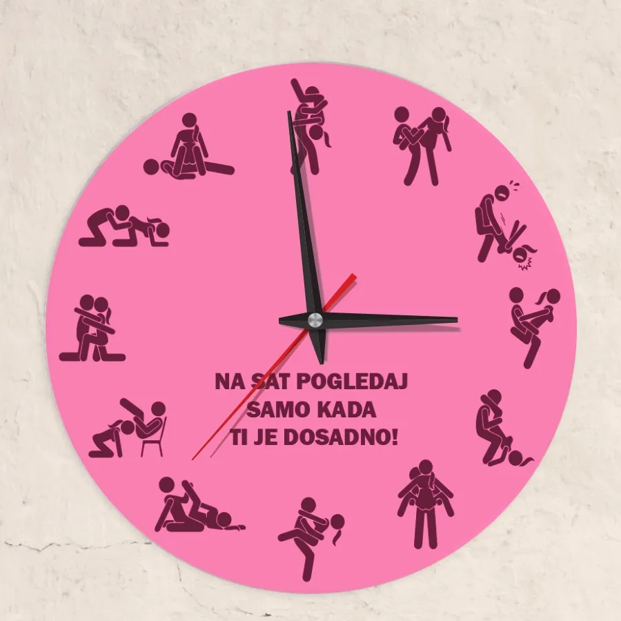 sexy zidni sat - slika 2