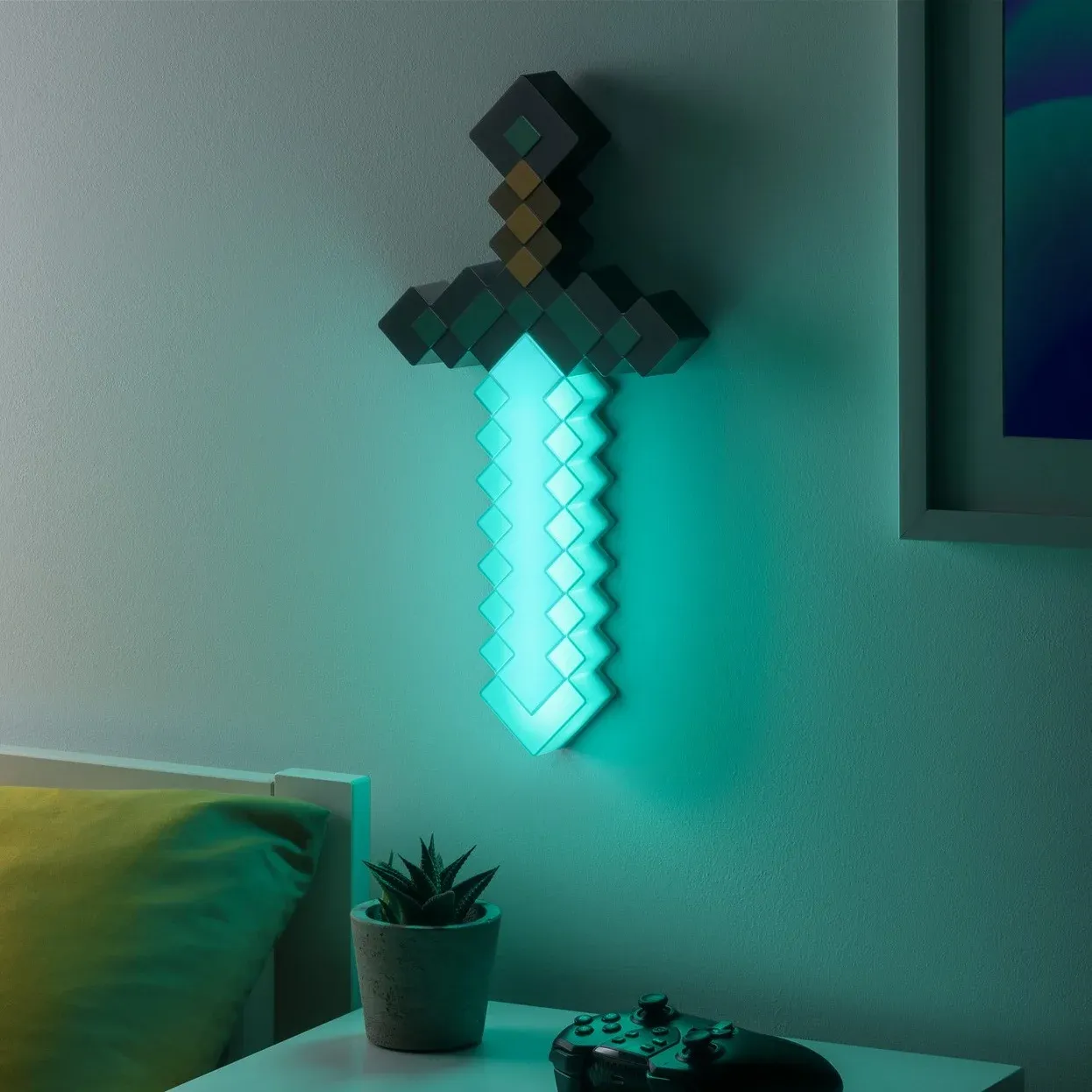 paladone minecraft diamond sword light - slika 7