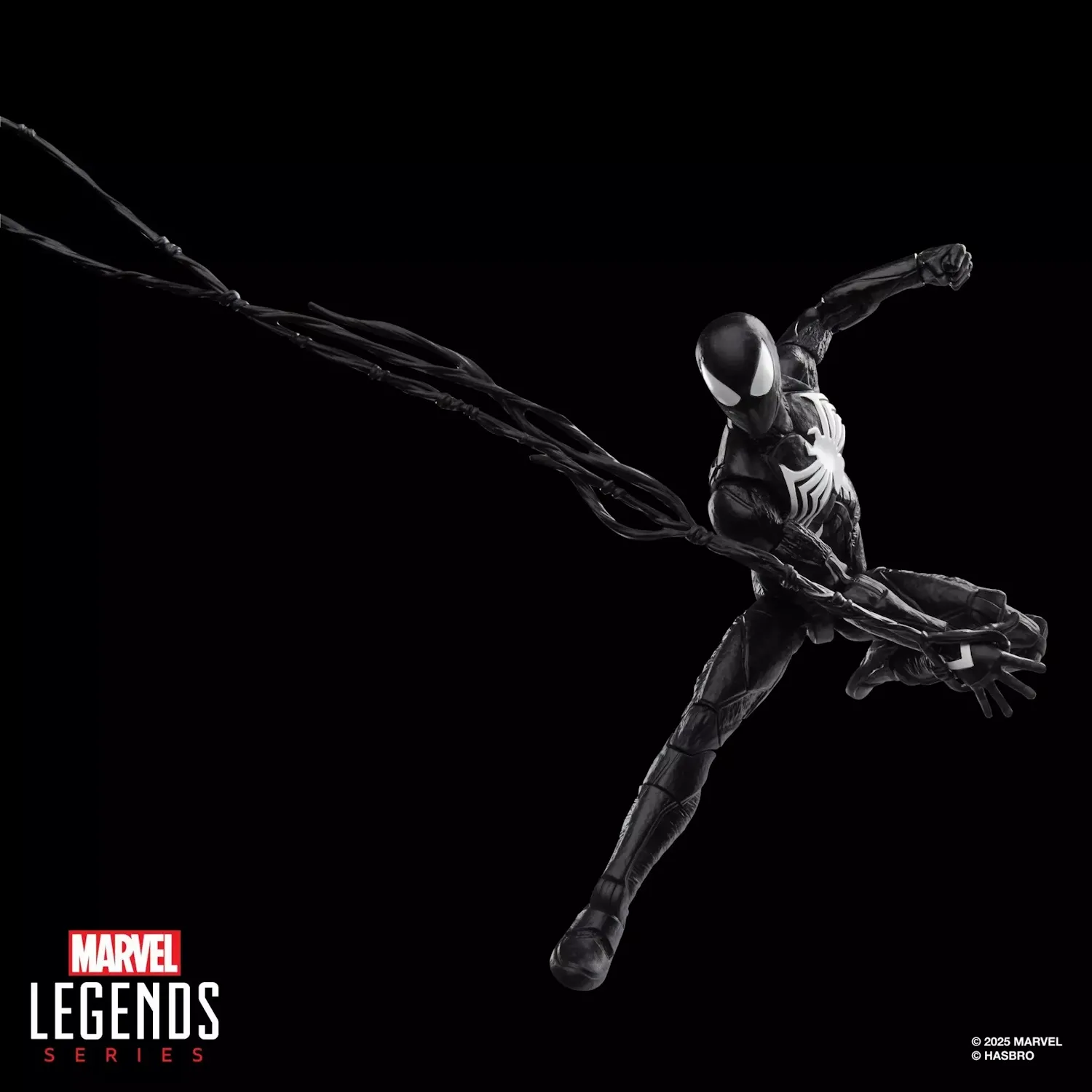 marvel legends series: gamerverse peter parker black suit figura 15cm - slika 7