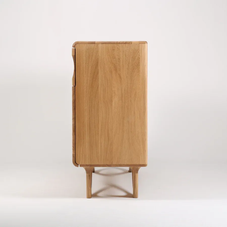 komoda antoni alto 160x96cm, materijal: puno drvo hrast - slika 11