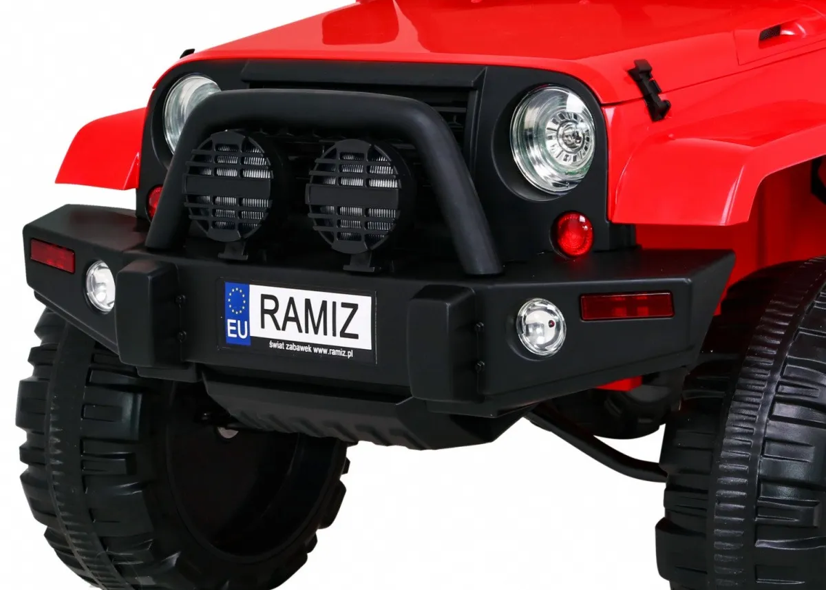 auto na akumulator jeep all terrain - crveni - slika 10