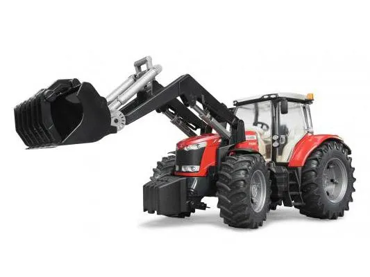 bruder massey ferguson 7624 prednji utovarivač - slika 2